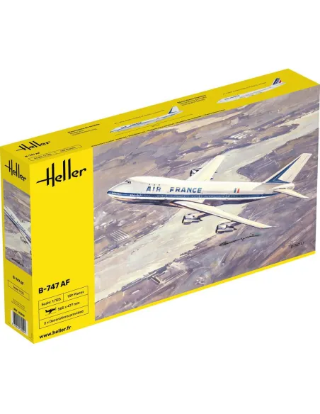 Maquette avion 747 Af 1:125 - Heller 80459