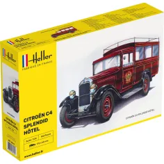 Maquette véhicule utilitaire Citroen C4 "Splendid Hotel 1:24 - Heller 80713