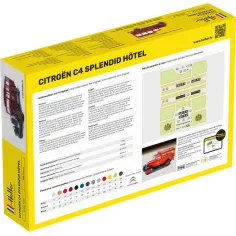 Maquette véhicule utilitaire Citroen C4 "Splendid Hotel 1:24 - Heller 80713 2