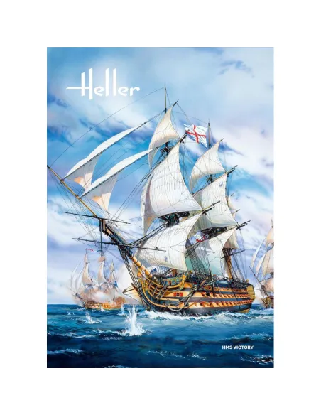 Maquette bateau Hms Victory 1:100 - Heller 80897