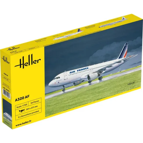 Maquette avion A 320 Af 1:125 - Heller 80448