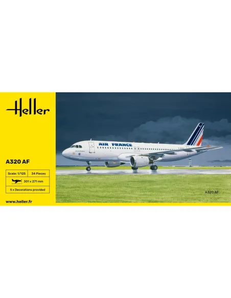 Maquette avion A 320 Af 1:125 - Heller 80448