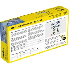 Maquette avion P-51 Mustang 1:72 - Starter Kit - Heller 56268 2