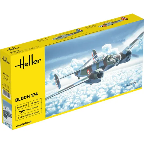 Maquette avion Bloch 174 1:72 - Heller 80312