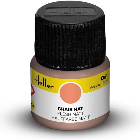 Peinture Acrylique 061 chair mat 12ml - Heller 9061