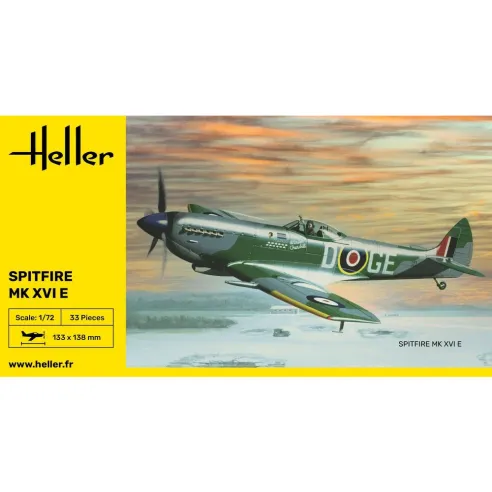 Maquette avion Spitfire 1:72 - Heller 80282