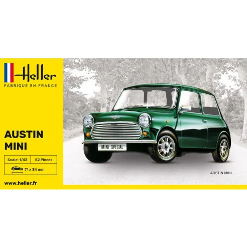 Maquette voiture Mini 1:43 - Heller 80153