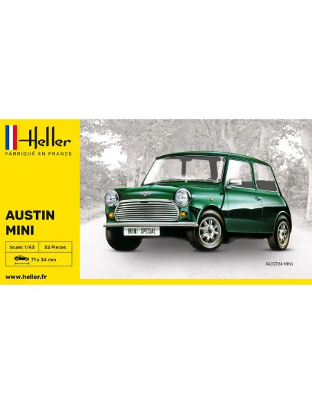 Maquette voiture Mini 1:43 - Heller 80153
