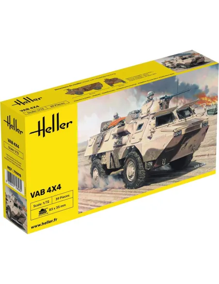 Maquette militaire Vab 4X4 1:72 - Heller 79898