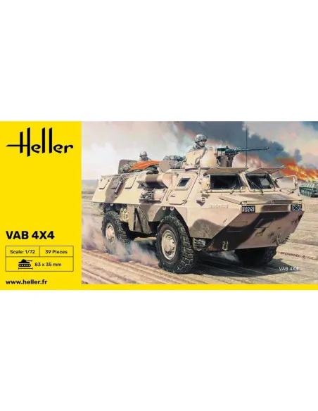 Maquette militaire Vab 4X4 1:72 - Heller 79898