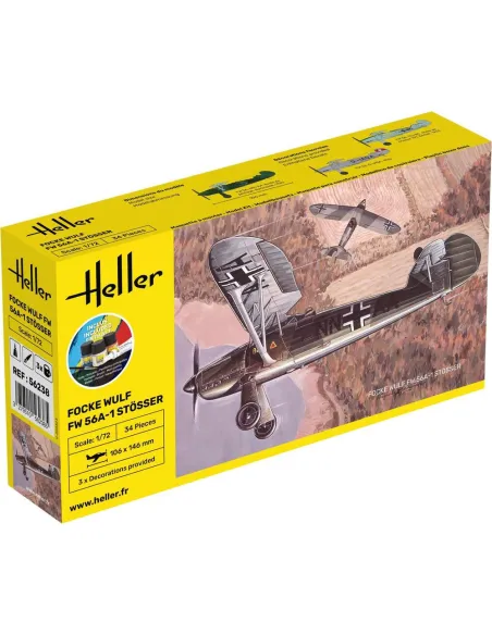 Maquette d'avion Focke Wulf Stosser 1:72 - Starter Kit - Heller 56238