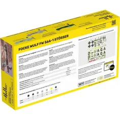 Maquette d'avion Focke Wulf Stosser 1:72 - Starter Kit - Heller 56238 2