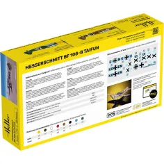 Maquette avion Messerschmitt Bf 108 B Taifun 1:72 - Starter Kit - Heller 56231 2