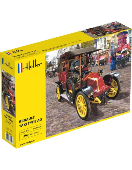 Maquette voiture Renault Taxi Type Ag 1:24 - Heller 30705