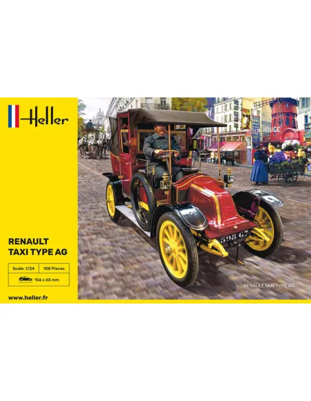 Maquette voiture Renault Taxi Type Ag 1:24 - Heller 30705