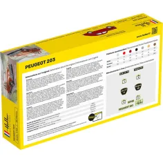 Maquette voiture Peugeot 203 1:43 - Starter Kit - Heller 56160 2