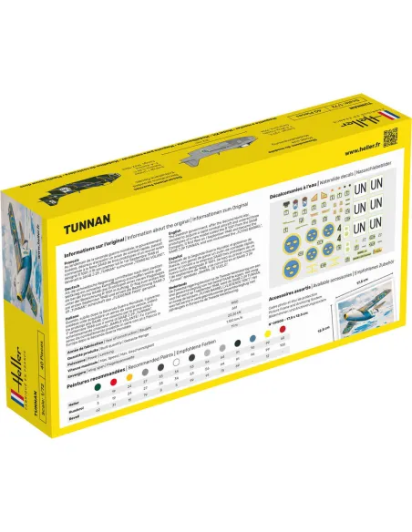 Maquette avion Tunnan 1:72 - Heller 80260
