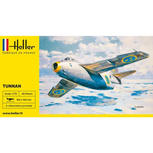 Maquette avion Tunnan 1:72 - Heller 80260