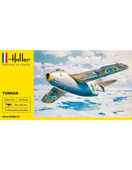 Maquette avion Tunnan 1:72 - Heller 80260