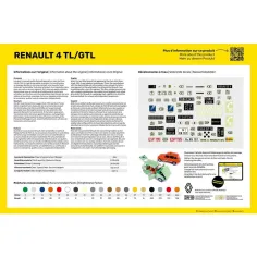 Maquette voiture Renault 4TL/Gtl 1:24 - Heller 80759 2