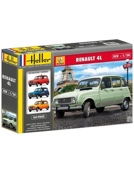 Maquette voiture Renault 4TL/Gtl 1:24 - Heller 80759