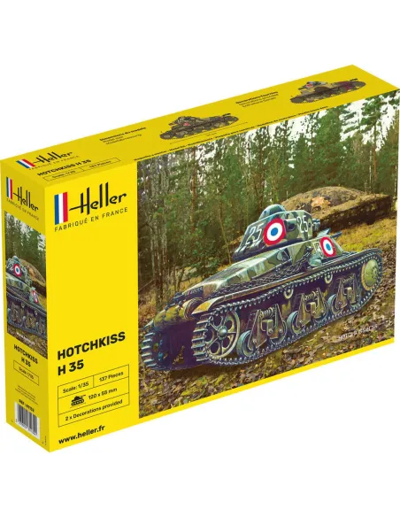 Maquette militaire Hotchkiss 1:35 - Heller 81132