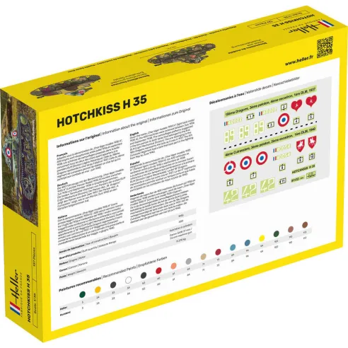 Maquette militaire Hotchkiss 1:35 - Heller 81132