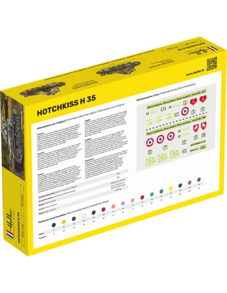 Maquette militaire Hotchkiss 1:35 - Heller 81132