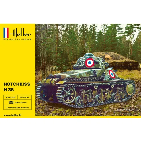 Maquette militaire Hotchkiss 1:35 - Heller 81132