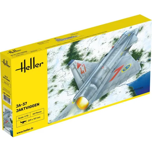 Maquette avion 37 Jaktviggen 1:72 - Heller 80309