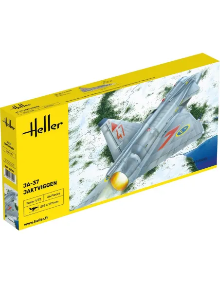 Maquette avion 37 Jaktviggen 1:72 - Heller 80309