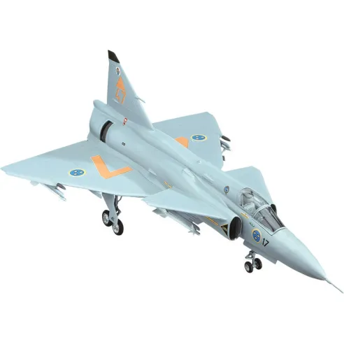 Maquette avion 37 Jaktviggen 1:72 - Heller 80309