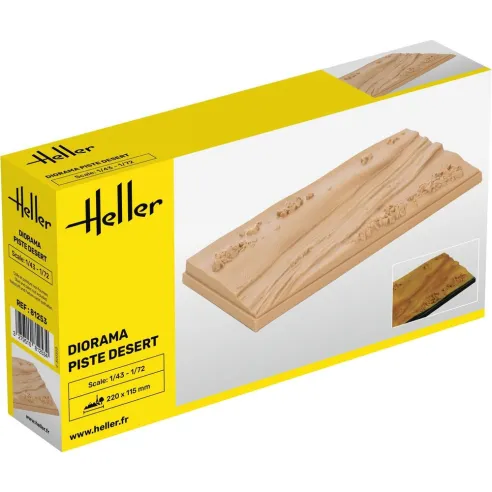 Maquette Piste Desert 1:43 - Heller 81253