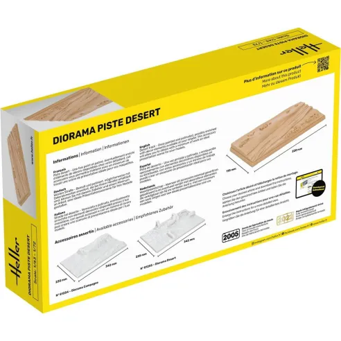 Maquette Piste Desert 1:43 - Heller 81253