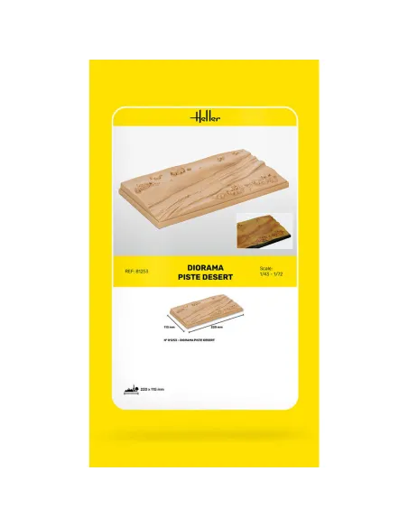 Maquette Piste Desert 1:43 - Heller 81253