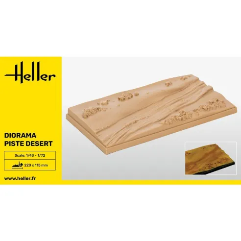 Maquette Piste Desert 1:43 - Heller 81253