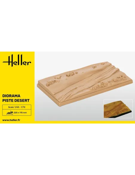 Maquette Piste Desert 1:43 - Heller 81253