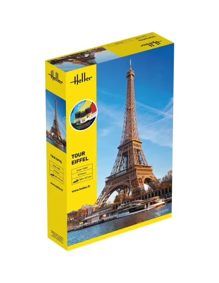 Maquette Monument Tour Eiffel 1:650 - Starter Kit - Heller 57201