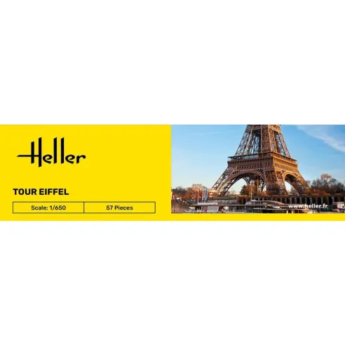 Maquette Monument Tour Eiffel 1:650 - Starter Kit - Heller 57201