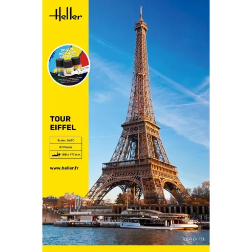 Maquette Monument Tour Eiffel 1:650 - Starter Kit - Heller 57201